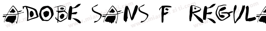 Adobe Sans F2 Regula字体转换